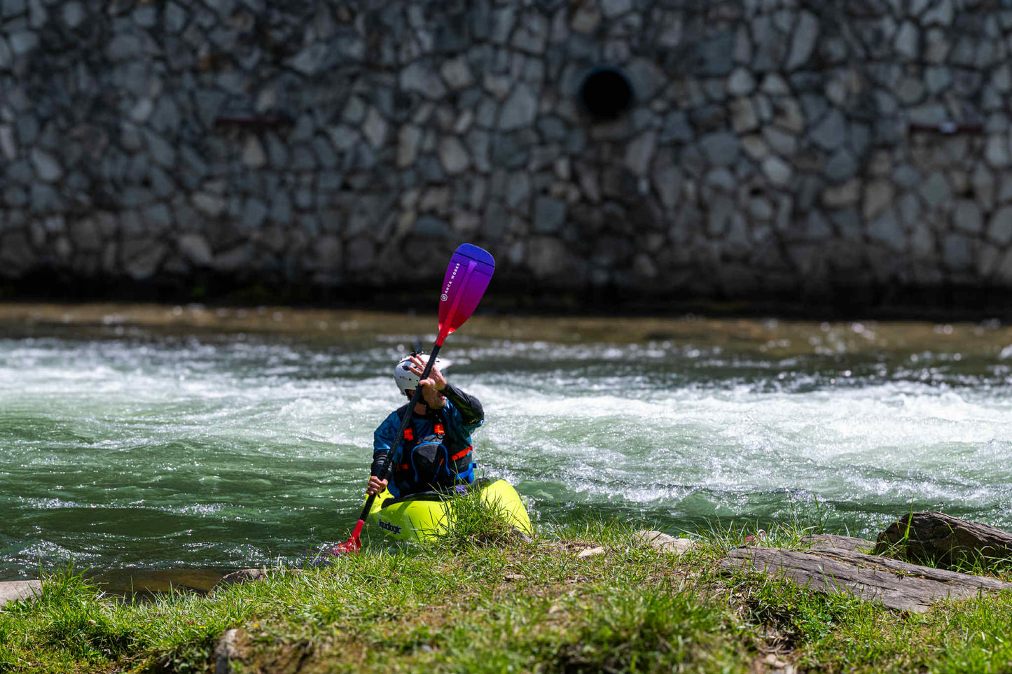 Honey Badger Whitewater Paddle (1 piece)