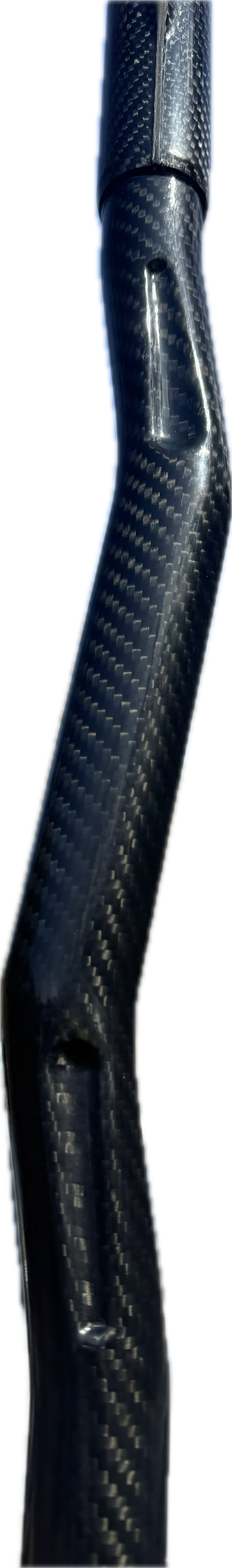 Honey Badger Whitewater Paddle, Carbon (2 Piece Bent Shaft)