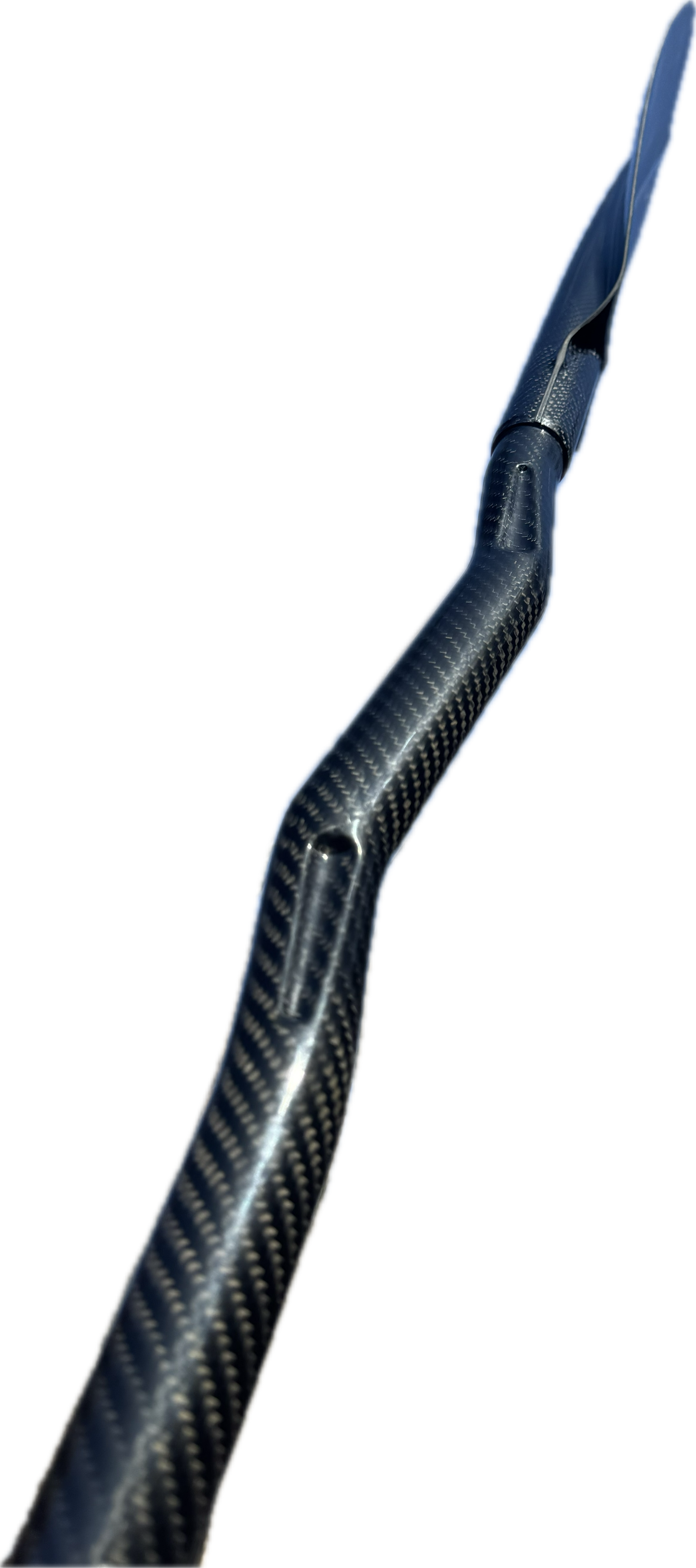 Honey Badger Whitewater Paddle, Carbon (2 Piece Bent Shaft)