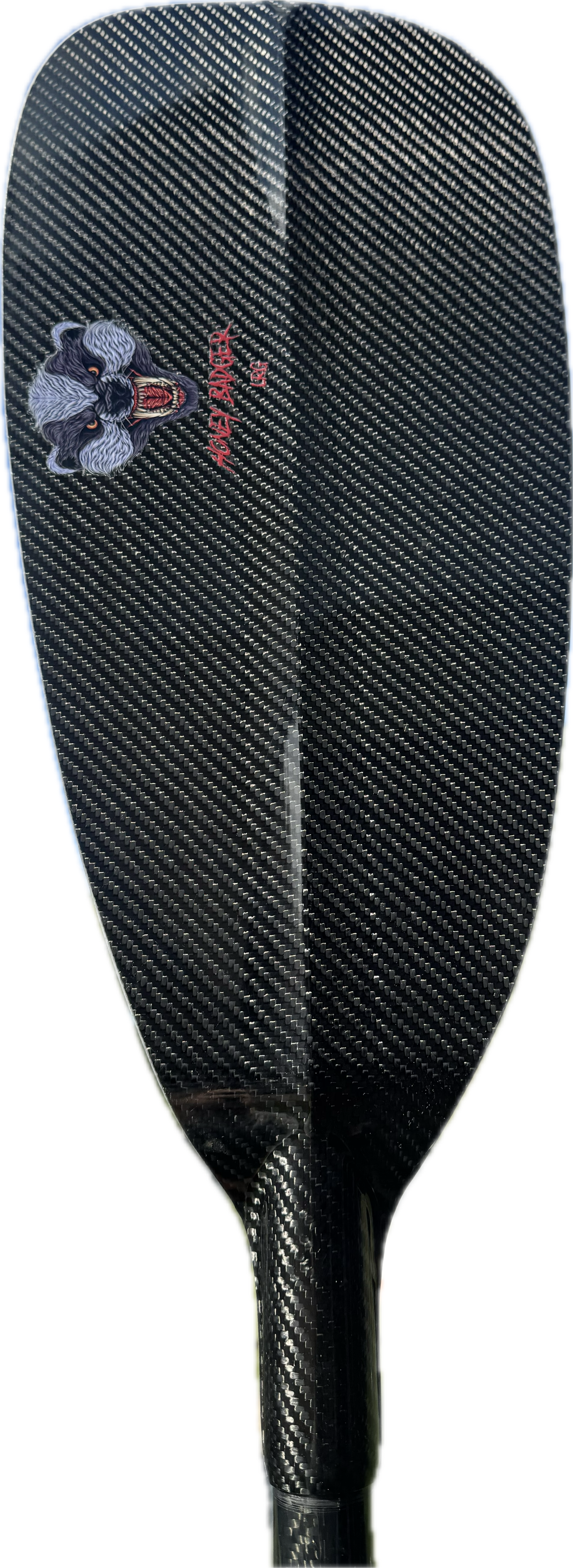 Honey Badger Whitewater Paddle, Carbon (1 Piece)